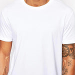 Load image into Gallery viewer, Beverlia 2020 Brand New Clothing Mens Black Mens Long T shirt Tops Hip Hop Man T-shirt Short Sleeve Casual Men Tee shirts For Male stylish trendy clothing tall large black white t shirts long t shirt hipster long t shirts big and tall extra long t shirts hip hop t shirts big and tall 80s 90s cheap hip hop clothing
