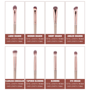 Professional Makeup Brushes Set - 12PCS