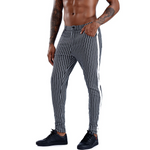 Load image into Gallery viewer, Black Striped Chinos
