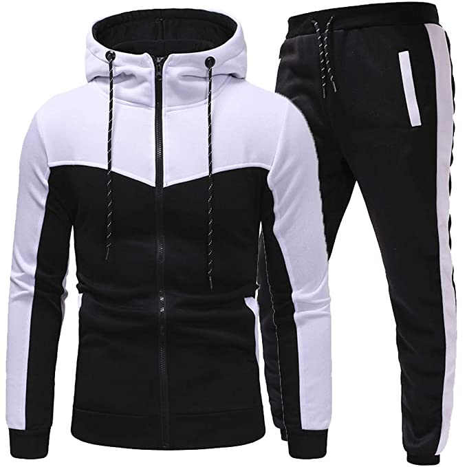 Men’s Clothing 2020 Men’s Fashion & Style, Shop USA Brand Men's Clothes At Beverlia.  Discover Activewear, Athletic clothes, Sport clothes & Apparel, Sportswear, Gym Wear & Bodybuilding Workout Clothes. Choose Latest Sport Clothes From Favorite Brands. Solid Splice Jogger Tracksuit Zipper Hoodies Pants Sportswear