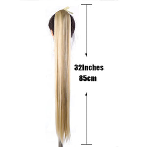 Beverlia Beauty Products |  Straight clip in hair extensions human hair clip in extensions Natural hair clip Straight hair Clip in hair extensions for black hair Ponytail extension wrap around Ponytail hair extensions real hair 32 inch ponytail extension Hair extensions online Easy ponytail extensions Clip in pony\