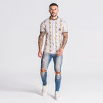 Load image into Gallery viewer, Beverlia Summer SikSilk Male T Shirt Silk Silk Tshirt O-Neck Short Funny Mens Shirts T Shirts Sik Silk Men Tops Tees styles fashion trends 2020. Menswear outfits apparel summer wear for men. Wear men new best t shirt design cheap clothes online. vertical striped shirt striped t shirt guess striped shirt sik silk sale
