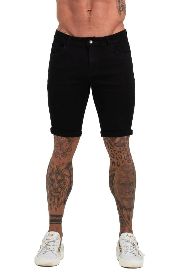 Black Short Jeans