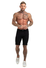 Load image into Gallery viewer, Black Short Jeans
