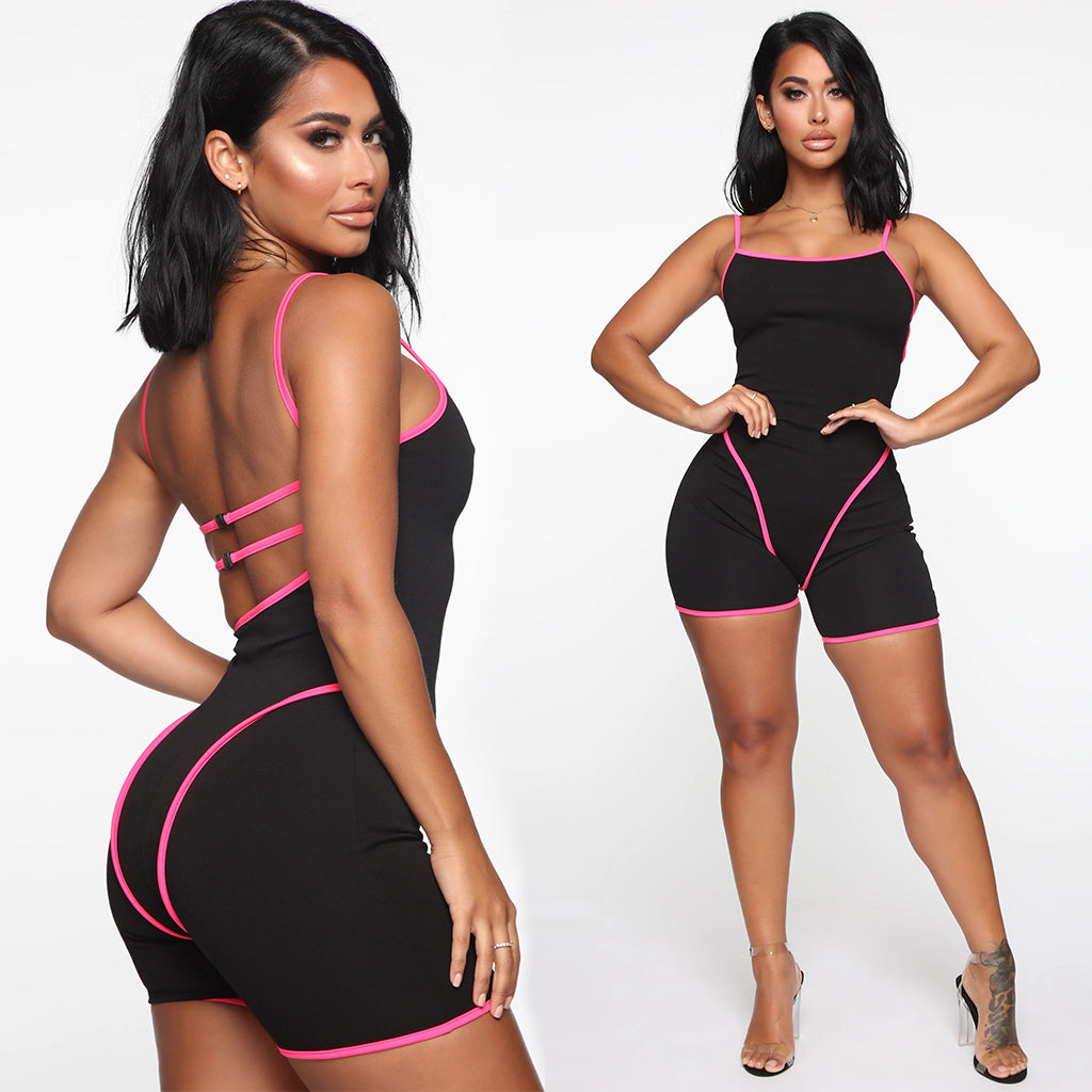 Wave Runner Contrast Romper