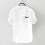 Load image into Gallery viewer, Collar Solid Cotton Shirt
