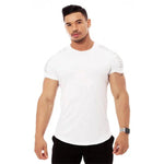 Load image into Gallery viewer, White Skinny Gym Fitness T-Shirts
