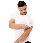 Load image into Gallery viewer, White Skinny Gym Fitness T-Shirts
