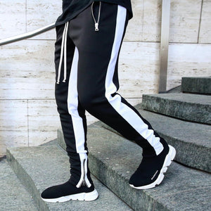 Joggers Casual Fitness Sportswear Pants - Black