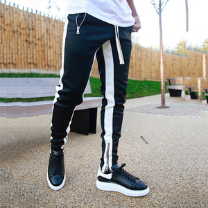 Joggers Casual Fitness Sportswear Pants - Black