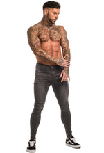 Load image into Gallery viewer, Gray Skinny Jeans
