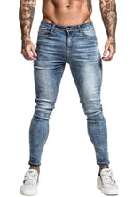 Load image into Gallery viewer, Mid Blue Skinny Fit Jeans
