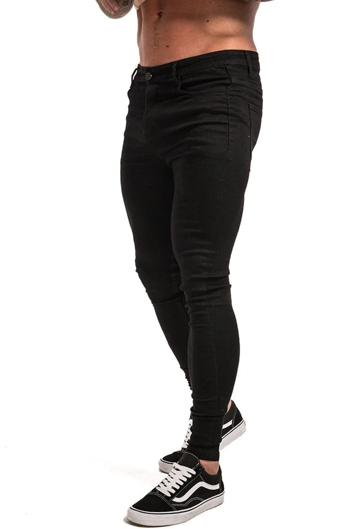 Rock Skinny Fit Jeans Black