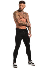 Load image into Gallery viewer, Rock Skinny Fit Jeans Black
