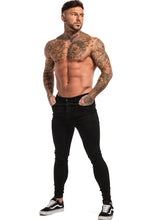 Load image into Gallery viewer, Rock Skinny Fit Jeans Black
