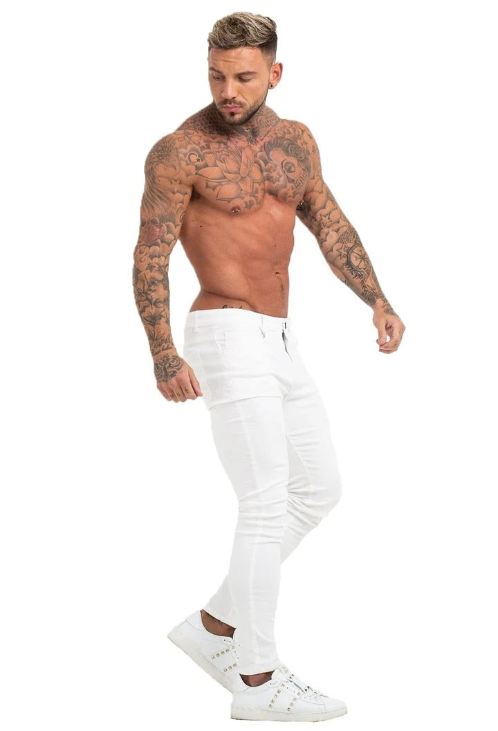 Skinny Jeans All White