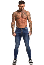Load image into Gallery viewer, Super Skinny Fit Jeans Blue
