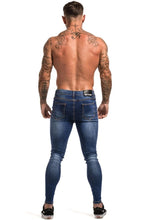 Load image into Gallery viewer, Super Skinny Fit Jeans Blue
