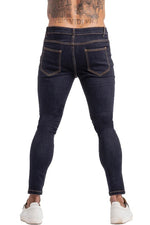 Load image into Gallery viewer, Super Skinny Fit Jeans Dark Blue
