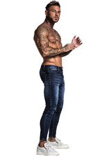 Load image into Gallery viewer, Super Skinny Fit Navy Blue
