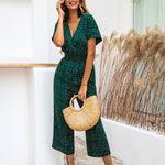 Load image into Gallery viewer, Summer Casual V-Neck Pocket Overalls
