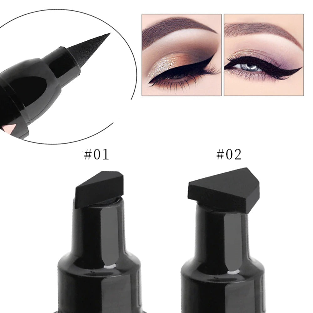 Double Headed Seal Black Liquid  Eyeliner
