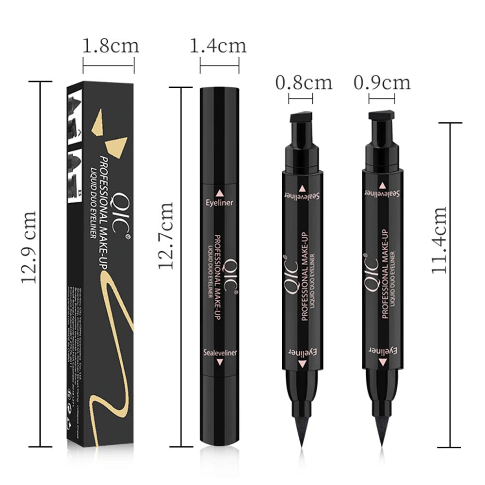 Double Headed Seal Black Liquid  Eyeliner