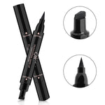 Load image into Gallery viewer, Double Headed Seal Black Liquid  Eyeliner
