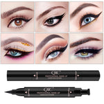 Load image into Gallery viewer, Double Headed Seal Black Liquid  Eyeliner

