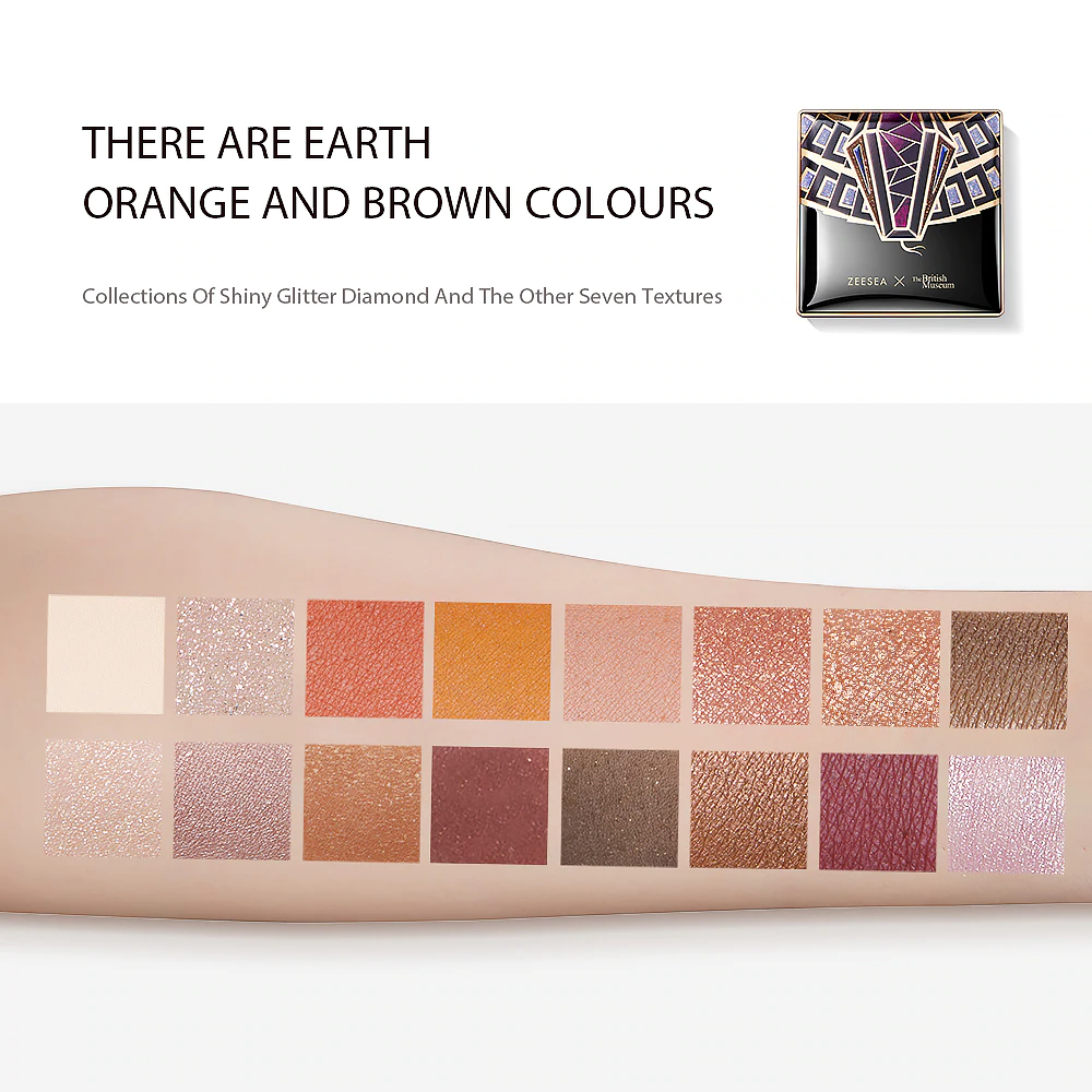 Egypt Eyeshadow Matte Shiny Palette