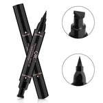 Load image into Gallery viewer, Double Headed Seal Black Liquid  Eyeliner
