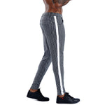 Load image into Gallery viewer, Black Striped Chinos
