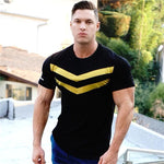 Load image into Gallery viewer, Beverlia New Men T-shirt Cotton Short Sleeves black Undershirt Male Solid stripe Mens Tee Summer Brand Clothing styles fashion trends. 2020 Menswear New Best t shirt design cheap clothes online cheap clothes online clothing vertical striped shirt black and white striped solid men tees tee shirts 100 cotton t shirts
