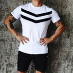 Load image into Gallery viewer, Beverlia New Men T-shirt Cotton Short Sleeves black Undershirt Male Solid stripe Mens Tee Summer Brand Clothing styles fashion trends. 2020 Menswear New Best t shirt design cheap clothes online cheap clothes online clothing vertical striped shirt black and white striped solid men tees tee shirts 100 cotton t shirts
