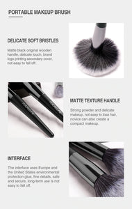 Soft Cosmetics Makeup Brush Set - 6PCS