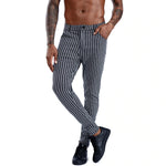 Load image into Gallery viewer, Black Striped Chinos
