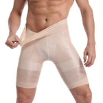 Load image into Gallery viewer, Beverlia Mens Clothing Mens Fashion | Men Body Shaper Waist Trainer High Waist Slimming Control Panties Compression Underwear Abdomen Belly Sharpe Shorts shapewear bodysuit plus size big tall slimming slimming best stomach trimmer undershirt pants belt body tummy waist control lower belly pooch thighs large stomach
