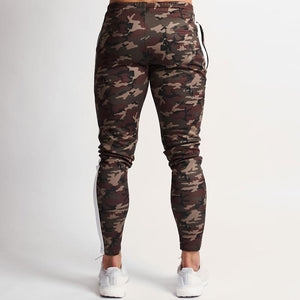 Camo Fitness Sweatpants - Yellow