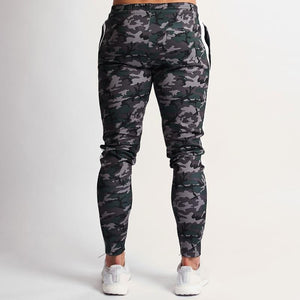 Camo Fitness Sweatpants - Green