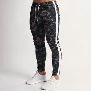 Camo Fitness Sweatpants - Green