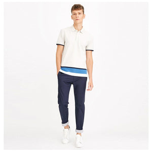 Stretch Cotton Casual Pants