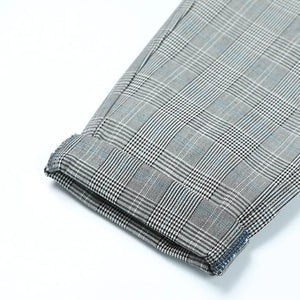 Winter Casual Plaid Loose Pants