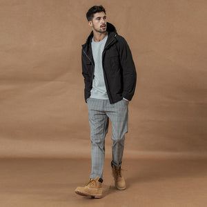Winter Casual Plaid Loose Pants