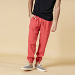 Load image into Gallery viewer, Elasticated Waistband Drawstring Trousers
