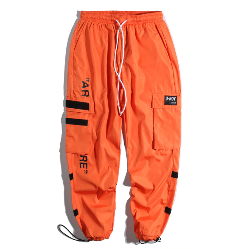 Beverlia Mens Clothing Mens Fashion | Men's Side Pockets Cargo Harem Pants 2020 Hip Hop Casual Male Tatical Joggers Trousers Fashion Casual Streetwear Pants hip hop pant jeans cargo jeans best sweatpants mens cotton sweatpants clothing outfits for guys cheap online store hip hop jeans side pocket trousers jeans pants
