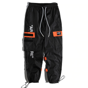 Beverlia Mens Clothing Mens Fashion | Men's Side Pockets Cargo Harem Pants 2020 Hip Hop Casual Male Tatical Joggers Trousers Fashion Casual Streetwear Pants hip hop pant jeans cargo jeans best sweatpants mens cotton sweatpants clothing outfits for guys cheap online store hip hop jeans side pocket trousers jeans pants