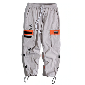 Beverlia Mens Clothing Mens Fashion | Men's Side Pockets Cargo Harem Pants 2020 Hip Hop Casual Male Tatical Joggers Trousers Fashion Casual Streetwear Pants hip hop pant jeans cargo jeans best sweatpants mens cotton sweatpants clothing outfits for guys cheap online store hip hop jeans side pocket trousers jeans pants