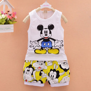 Cartoon Vest & Shorts