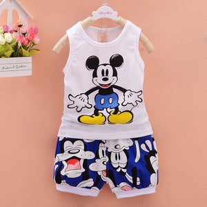 Cartoon Vest & Shorts