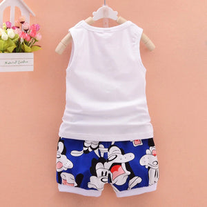 Cartoon Vest & Shorts